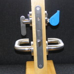 Securefast facilitates the easier use of a combination Anti Ligature Lever Handles.