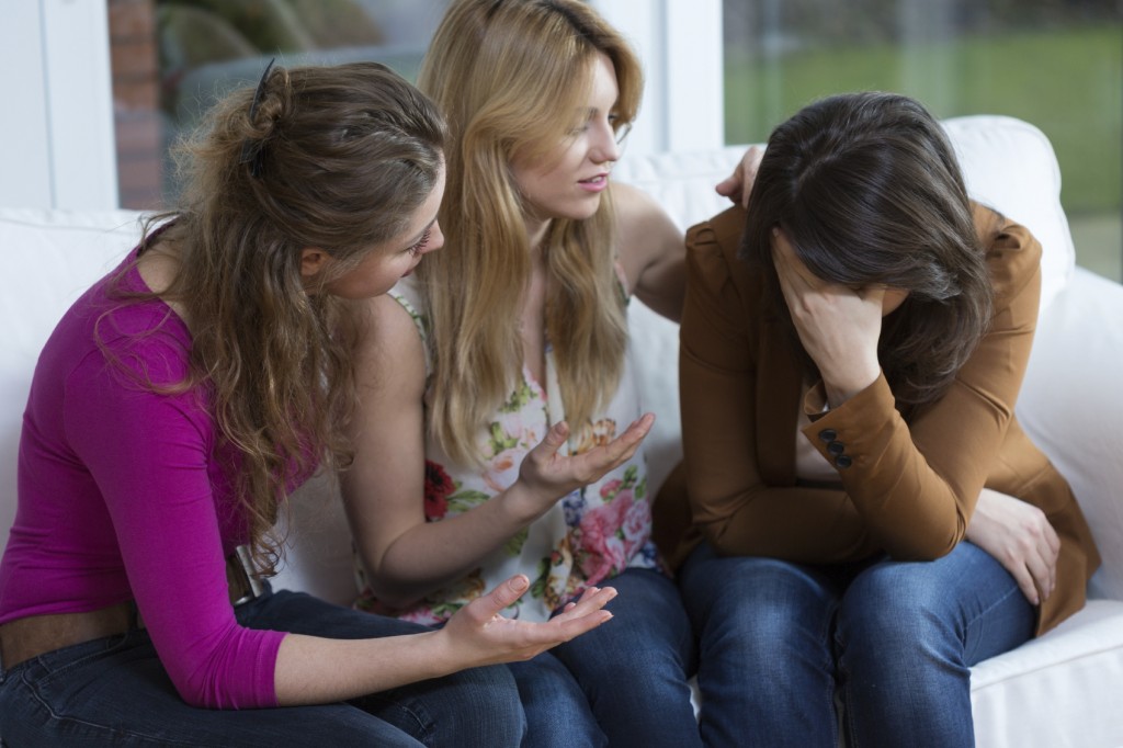 Upsetting Talk With Friends - iStock_000059687954_Medium